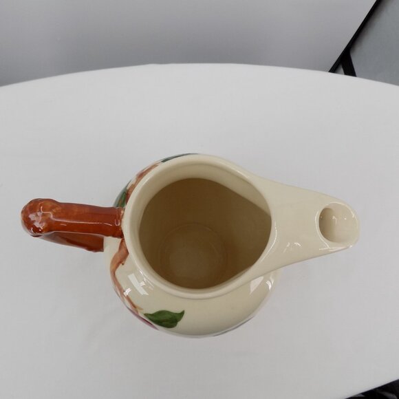 Franciscan Apple 64 oz Water Pitcher Ice Lip Vintage 9" t 9" w NO BACKSTAMP - Picture 7 of 9